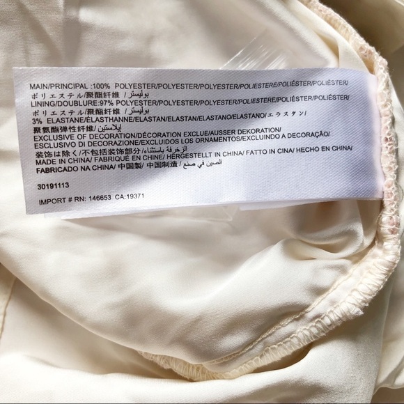 Keepsake the Label Lace Midi Dress Mermaidcore Crochet Handkerchief Hem Size 4 - Picture 8 of 16